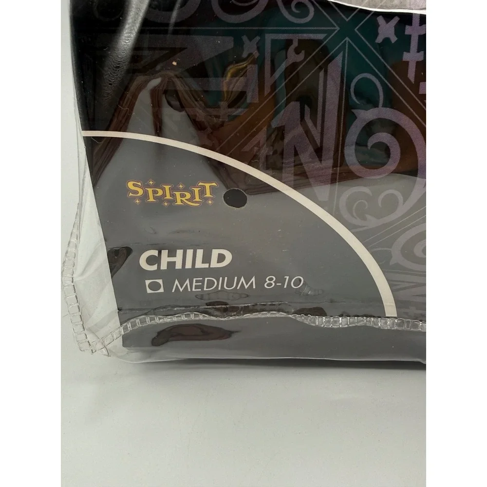 Spirit Wednesday Addams Uniform Child Medium 8-10 Grey Black Excellent Costume